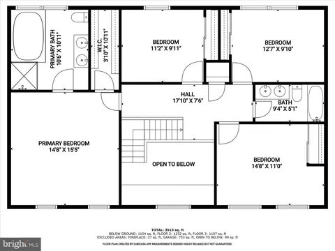 Floorplan - 2425 Burton Dr, New Windsor, MD 21776 photo 3 of 7
