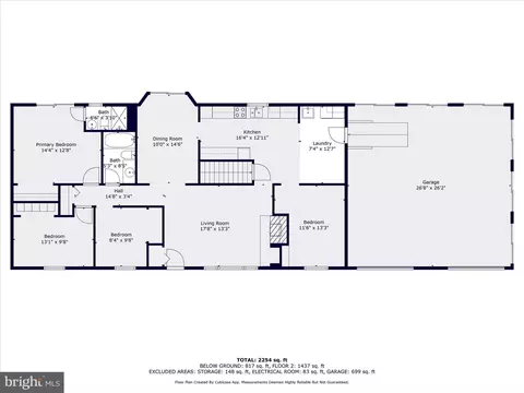Floorplan - 4040 Carrollton Rd, Upperco, MD 21155 photo 2 of 3