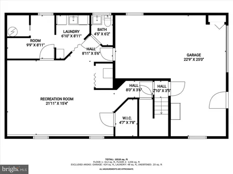 Floorplan - 1100 Cedarbrook Rd, Hampstead, MD 21074 photo 3 of 3