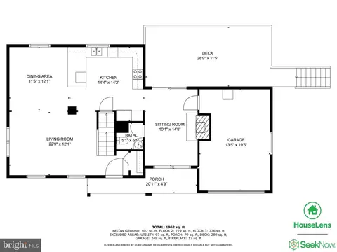 Floorplan - 2294 Albert Rill Rd, Hampstead, MD 21074 photo 1 of 4