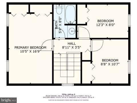 Floorplan - 458 Silver Ct, Westminster, MD 21158 photo 2 of 4