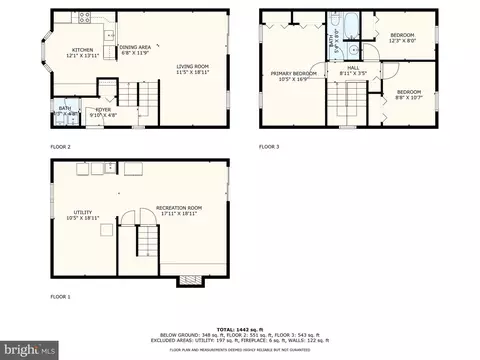 Floorplan - 458 Silver Ct, Westminster, MD 21158 photo 4 of 4