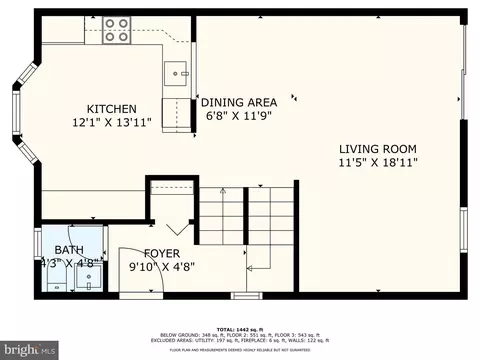 Floorplan - 458 Silver Ct, Westminster, MD 21158 photo 1 of 4
