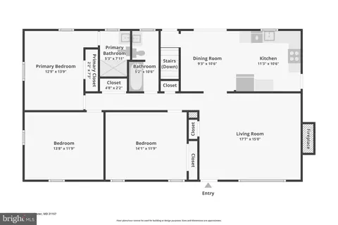 Floorplan - 69 Smith Ave, Westminster, MD 21157 photo 1 of 2