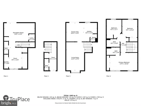 Floorplan - 1746 Upper Forde Ln, Hampstead, MD 21074 photo 1 of 5