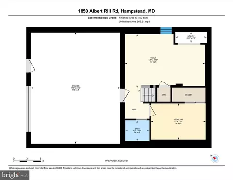 Floorplan - 1850 Albert Rill Rd, Hampstead, MD 21074 photo 4 of 4