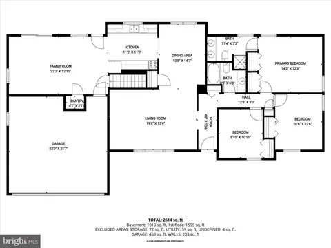 Floorplan - 1211 Bloom Rd, Westminster, MD 21157 photo 1 of 3