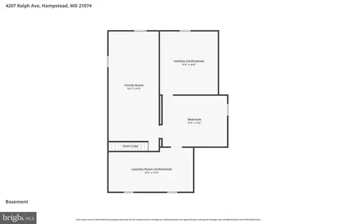 Floorplan - 4207 Ralph Ave, Hampstead, MD 21074 photo 3 of 3