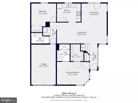 Floorplan - 908 Roller Coaster Ct, Mount Airy, MD 21771 photo 1 of 3