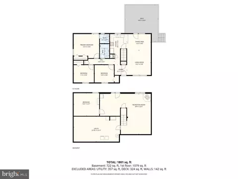 Floorplan - 403 E Thomas St, Union Bridge, MD 21791 photo 1 of 3