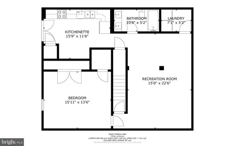 Floorplan - 1131 Arnold Rd, Westminster, MD 21157 photo 3 of 3