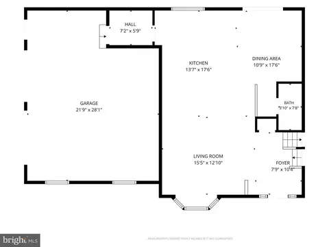 Floorplan - 3206 Eves Way, Hampstead, MD 21074 photo 2 of 3
