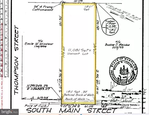 Floorplan - 402 S Main St, Hurlock, MD 21643 photo 1 of 1