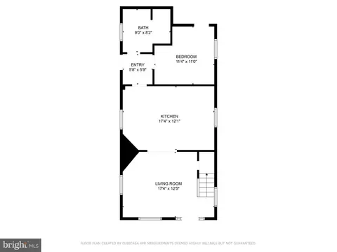Floorplan - 204 Choptank Ave, Cambridge, MD 21613 photo 2 of 3