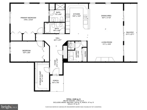 Floorplan - 302 Academy St #301A, Cambridge, MD 21613 photo 1 of 1