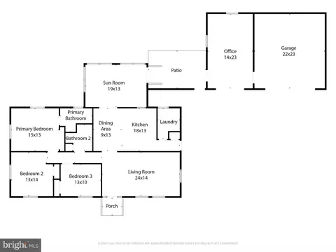 Floorplan - 6808 Hallowell Dr, Hurlock, MD 21643 photo 1 of 1