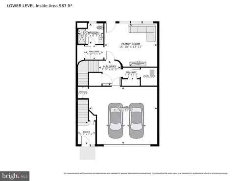 Floorplan - 2804 Persimmon Pl #D3, Cambridge, MD 21613 photo 3 of 4