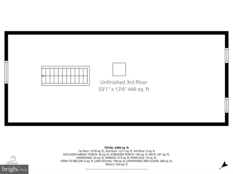 Floorplan - 308 Glenburn Ave, Cambridge, MD 21613 photo 3 of 4
