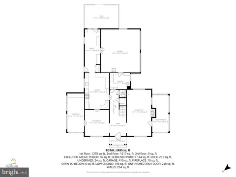 Floorplan - 308 Glenburn Ave, Cambridge, MD 21613 photo 1 of 4