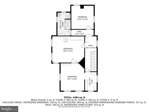 Floorplan - 102 Choptank Ave, Cambridge, MD 21613 photo 3 of 5