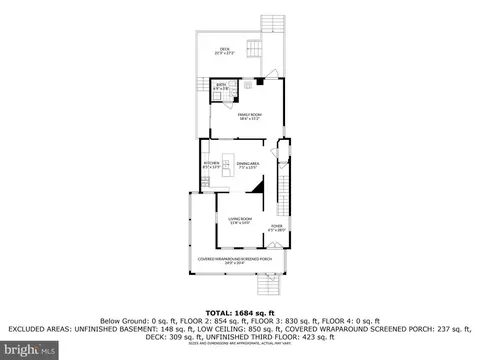 Floorplan - 102 Choptank Ave, Cambridge, MD 21613 photo 2 of 5