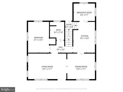 Floorplan - 305 N Main St, Hurlock, MD 21643 photo 2 of 3