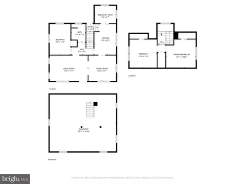 Floorplan - 305 N Main St, Hurlock, MD 21643 photo 1 of 3