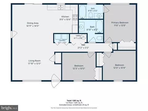 Floorplan - 6910 Quail Run, Hurlock, MD 21643 photo 1 of 1