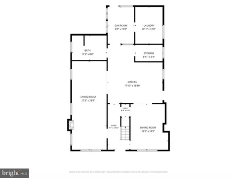 Floorplan - 885 Hudson Rd, Cambridge, MD 21613 photo 1 of 2