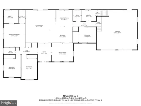 Floorplan - 1507 Deep Water Rd, Woolford, MD 21677 photo 1 of 3