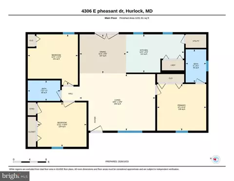 Floorplan - 4306 E Pheasant Dr, Hurlock, MD 21643 photo 2 of 2