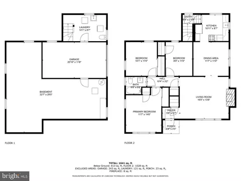 Floorplan - 17 Mount Olivet Blvd, Frederick, MD 21701 photo 1 of 1
