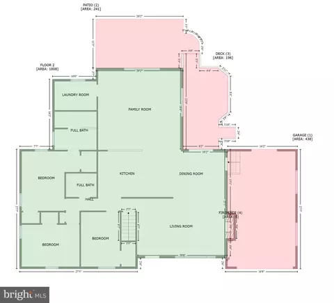 Floorplan - 8214 Greenvale Dr, Frederick, MD 21702 photo 4 of 5