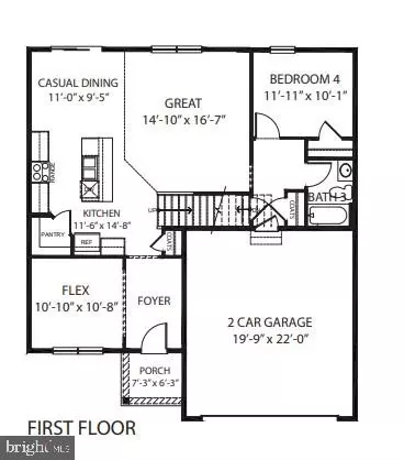 Floorplan - 823 Foundry St, Frederick, MD 21701 photo 1 of 3