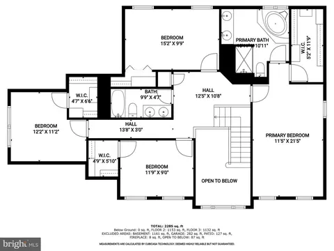 Floorplan - 309 Cone Branch Dr, Middletown, MD 21769 photo 3 of 7