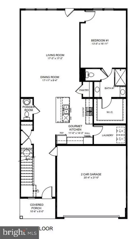Floorplan - 482 Herringbone Way, Frederick, MD 21701 photo 1 of 2
