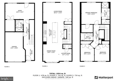 Floorplan - 1319 Arvon Trl, Frederick, MD 21702 photo 1 of 1