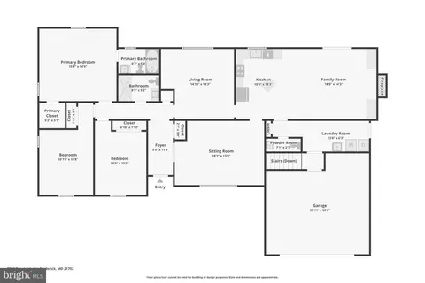 Floorplan - 7306 Brookside Dr, Frederick, MD 21702 photo 1 of 2