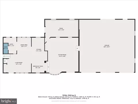 Floorplan - 4910 Reels Mill Rd, Frederick, MD 21704 photo 3 of 5