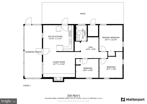 Floorplan - 312 Broadway St, Frederick, MD 21701 photo 1 of 1