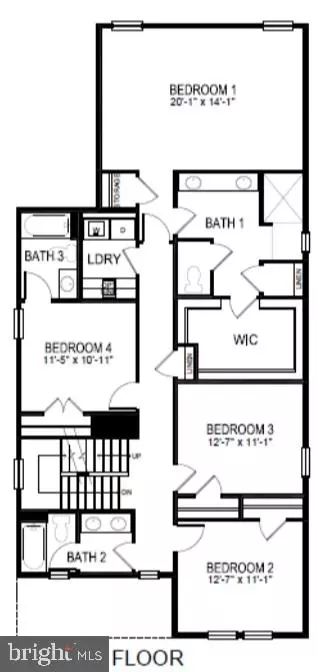 Floorplan - 726 Bond St, Frederick, MD 21701 photo 2 of 3