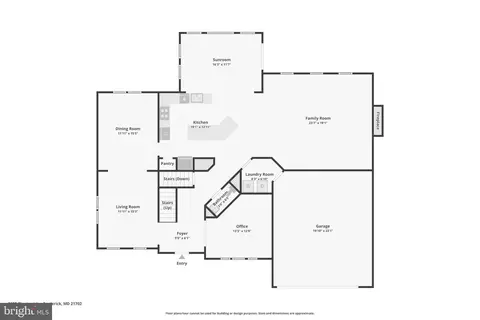 Floorplan - 2132 Chestnut Ln, Frederick, MD 21702 photo 1 of 4