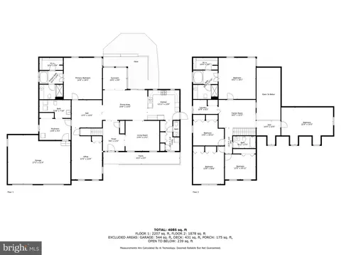 Floorplan - 4483 Willow Tree Dr, Middletown, MD 21769 photo 1 of 3