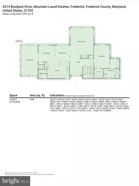 Floorplan - 5514 Bootjack Dr, Frederick, MD 21702 photo 6 of 7