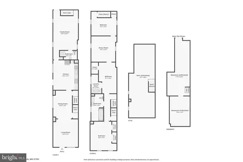 Floorplan - 246 S Carroll St S, Frederick, MD 21701 photo 1 of 1