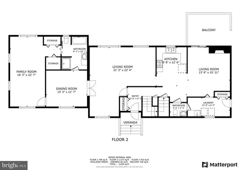 Floorplan - 6131 Long Branch Rd, Frederick, MD 21701 photo 2 of 3