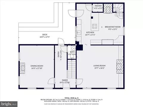 Floorplan - 9314 Pear Ln, Frederick, MD 21702 photo 1 of 5