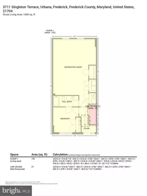 Floorplan - 3711 Singleton Ter, Frederick, MD 21704 photo 1 of 7