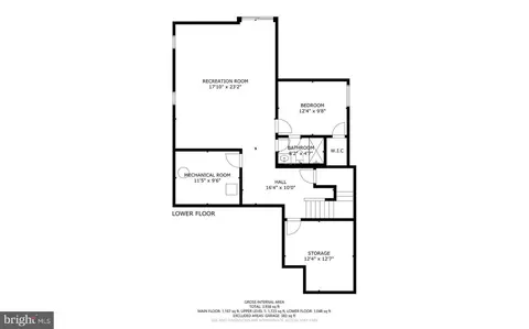 Floorplan - 5209 Continental Dr, Frederick, MD 21703 photo 2 of 3