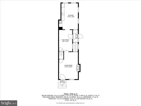 Floorplan - 116 W Fourth St, Frederick, MD 21701 photo 1 of 5